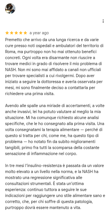 Recensione Google di Diego D.